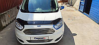 Дефлектор капота EuroCap Ford Courier 2014 рр. TMR Дефлектор на капот (Мухобійка) Форд Кур'єр