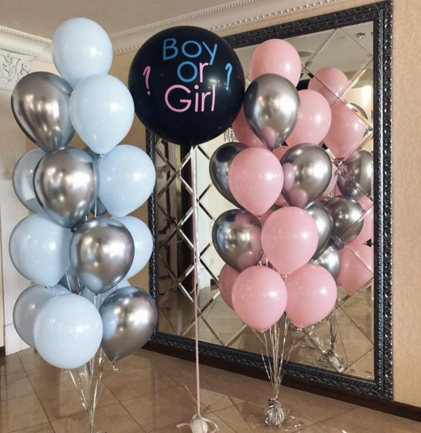 Сет гелієвих кульок "Gender party", фото 1