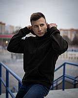 Худі утеплене Cheap чорний (Арт. 532)