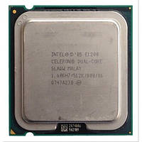 Б/У, Процессор, Intel Celeron E3200, s775, 2 ядра, 1.6 гГц