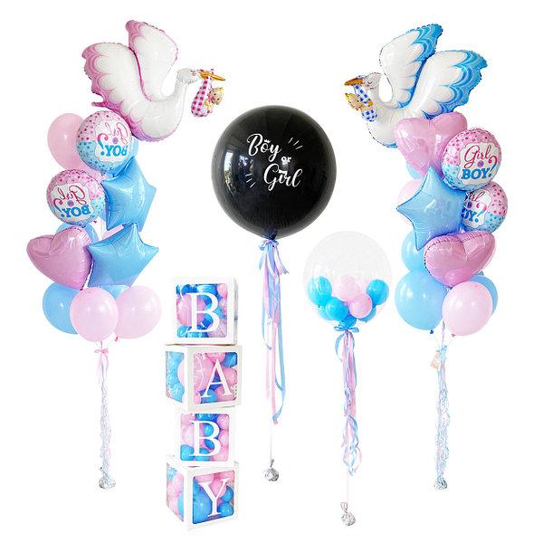 Сет гелієвих кульок "Gender party", фото 1