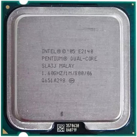 Б/В, Процесор, Intel Pentium E2140, s775, 2 ядра, 1.6 гГц