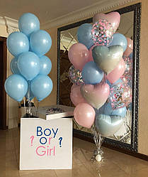 Сет гелієвих кульок "Gender party"
