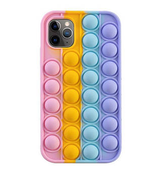 Чохол Pop-It Case для iPhone 11 PRO MAX Light rainbow