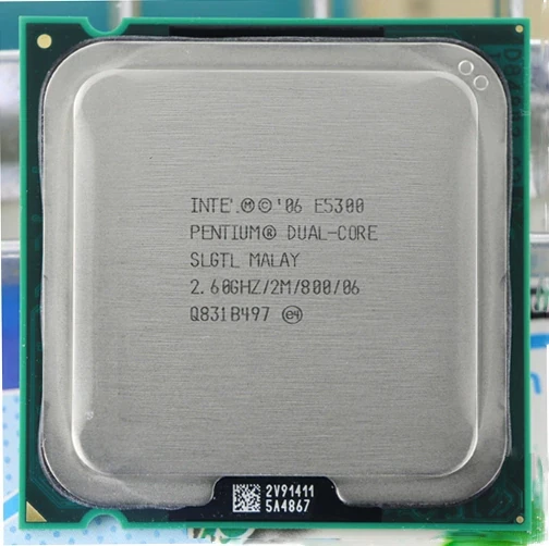 Б/В, Процесор, Intel Pentium E5300, s775, 2 ядра, 2.6 гГц
