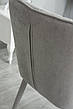 Стілець з оббивкою шеніл в стилі модерн для дому та офісу  Charley (Чарлі) MC-175 Grey Evrodim, колір сірий, фото 2