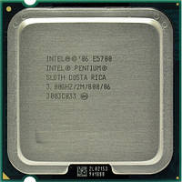 Б/У, Процессор, Intel Pentium E5700, s775, 2 ядра, 3.0 гГц