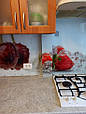 Скинали на кухню зі скла Лід Вишні Полуниця, фото 2