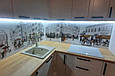 Скляний  фартух / Панно на стіну кухні Вулочки, фото 3
