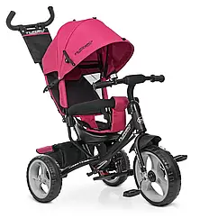 Дитячий триколісний велосипед TurboTrike M3113-6 велосипед-коляска