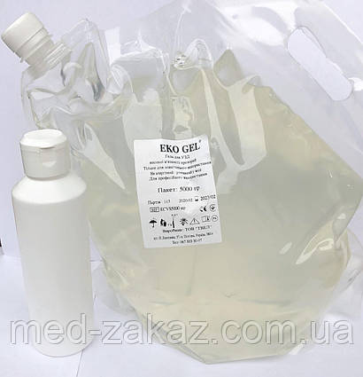 Гель для УЗД Твел високої в'язкості прозорий EKO GEL EСVS5000 5000 г.