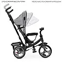 Дитячий триколісний велосипед TurboTrike M3113-19 велосипед-коляска, фото 3