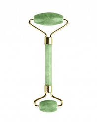 Роликовий масажер для обличчя натурального нефриту двосторонній  Gezatone