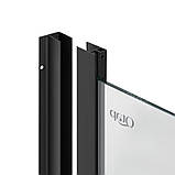 Душевая кабина Qtap Taurus BLA1099AC6 90х90, стекло Clear 6 мм, без поддона, фото 3