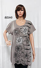 Жіноча футболка батал 5XL-8XL купити оптом