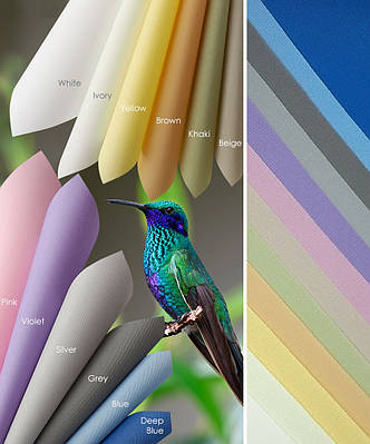 Весняна новинка - рулонні штори Colibri.