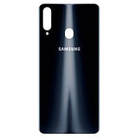 Задняя крышка Samsung Galaxy A20s 2019 A207F черная оригинал Китай
