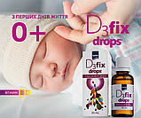 Вітамін Д3фікс (D3fix) краплі для перорального застосування для дітей та дорослих 400 доз, 30 мл, фото 5