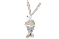 Фігурка статуетка декоративна з полістоуна великодній кролик 28 см BonaDi