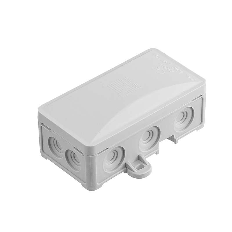Розподільна коробка Pawbol 90x45x40 IP54 10-вводів сіра (A.0063), фото 1