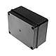 Розподільна коробка чорна Pawbol S-BOX 316C 150x110x70 IP65 без введення, фото 5