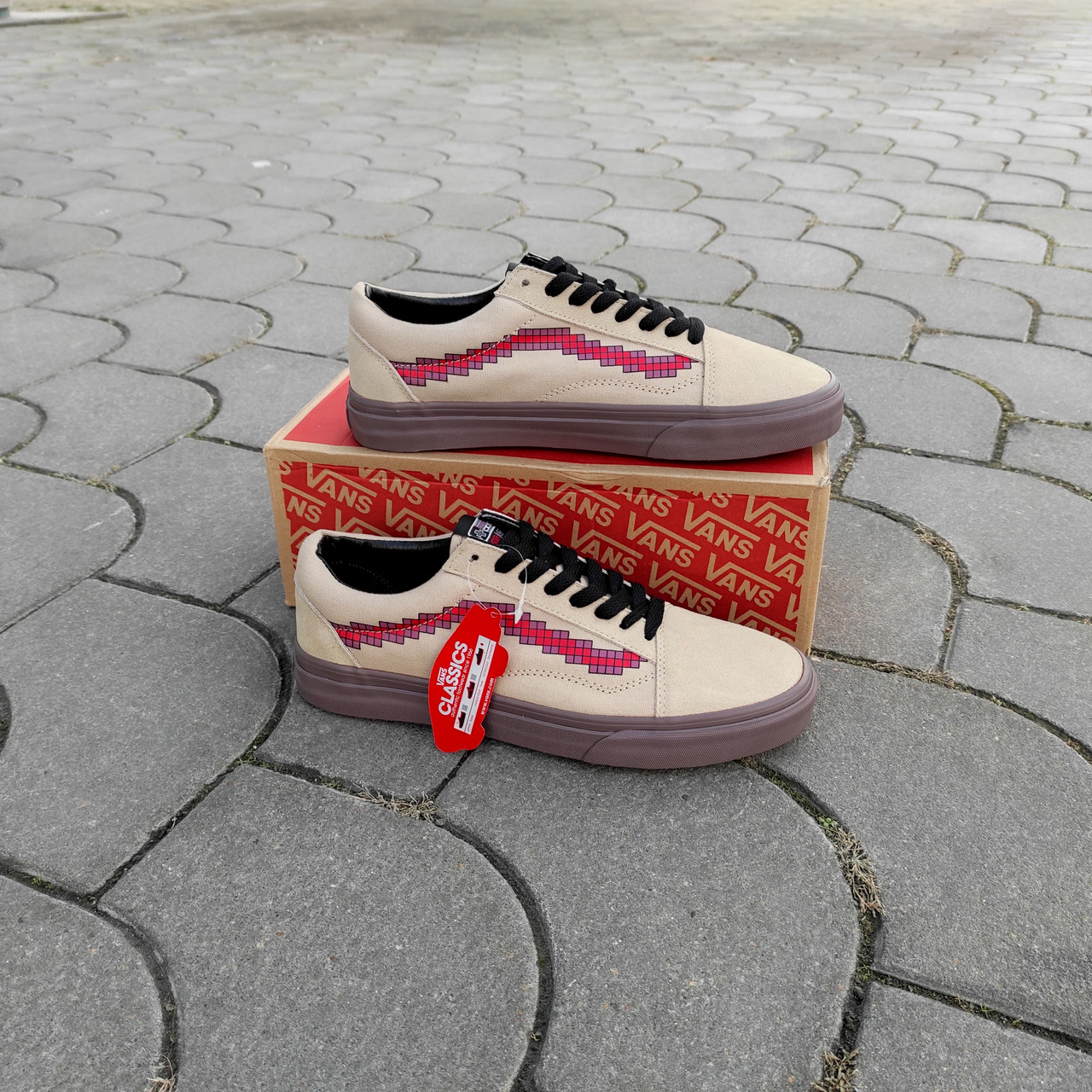 VANS NINTENDO GAME OVER OLD SKOOL замшеві демі демісезон ванси нінтендо бежеві сірі