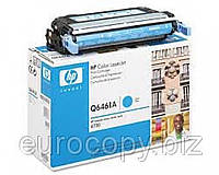 Тонер-картридж HP Color LaserJet 4730/CM4730mfp ресурс ~ 12 000 стор@5% (A4) Cyan (Q6461A) Original