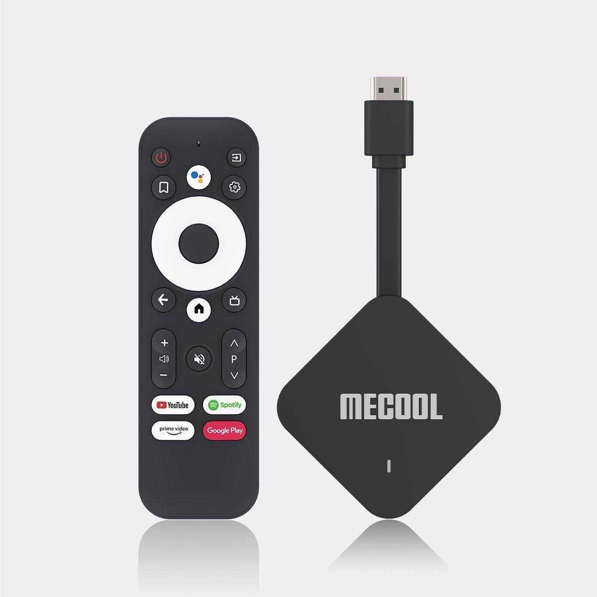 Mecool KD2 tv stick 4/32 | S905Y4 | Android TV | Смарт ТВ Приставка (з налаштуваннями)