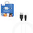 Кабель Hoco X21 Plus Silicone Micro USB Cable (1m) white, фото 3