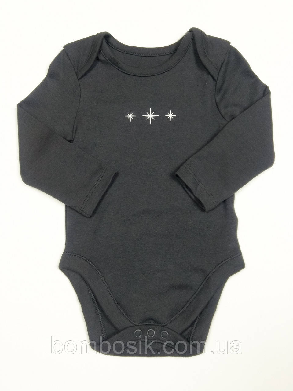 Бодік з довгим рукавом для хлопчика George, First size (50-56см), фото 1