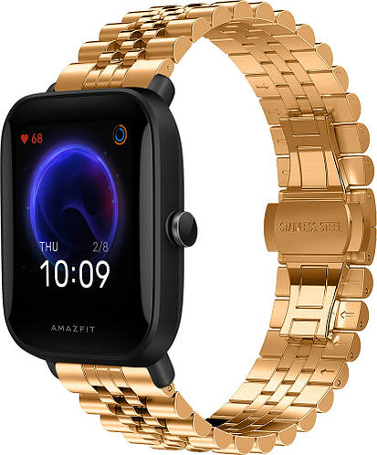 Металевий браслет Stech для Amazfit Bip U Pro (Амазфит Бип У Про) (ID ...