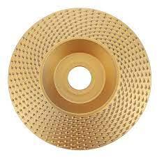 Альфа-диск для дерева рашпильний 98х16 мм дрібний зуб (золото)