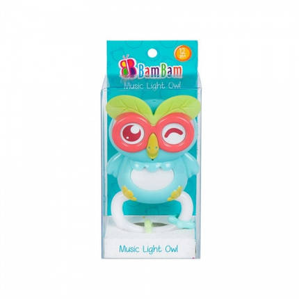 Брязкальце музична Сова, Bam Bam, 453670, фото 1