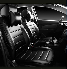 Чохли на сидіння Шкоду Октавія Тур (Skoda Octavia Tour) MAX-L модельні екошкіра Чорний