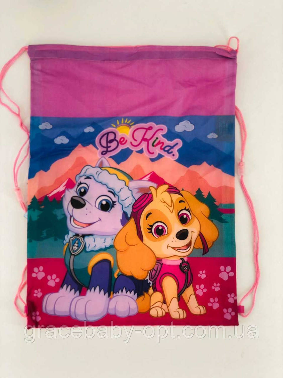 Рюкзак-мішок для дівчат оптом, Disney, 44*33 см, № Pp21881-4