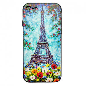 Чохол панель для Apple iPhone 7/8 і SE 2020 Alitek Art Ейфелева Вежа, фото 1