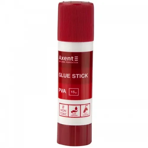 Клей-карандаш Axent 7102-A PVA, 15 г, фото 1