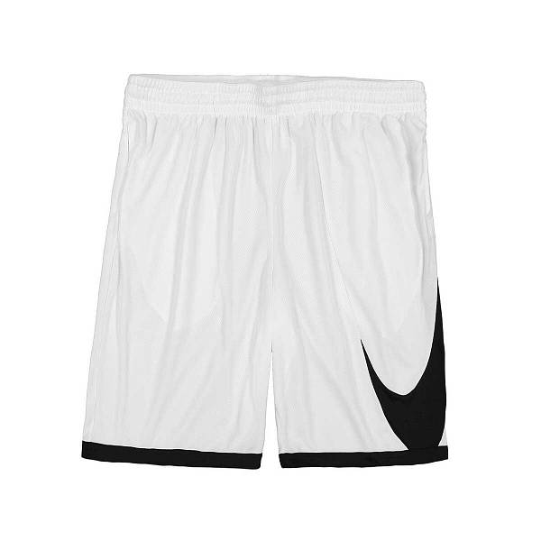 Large swoosh nike shorts discount