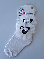 Носки с кружевами для девочек 5 лет Белые нарядные носки для девочек с микимаусом