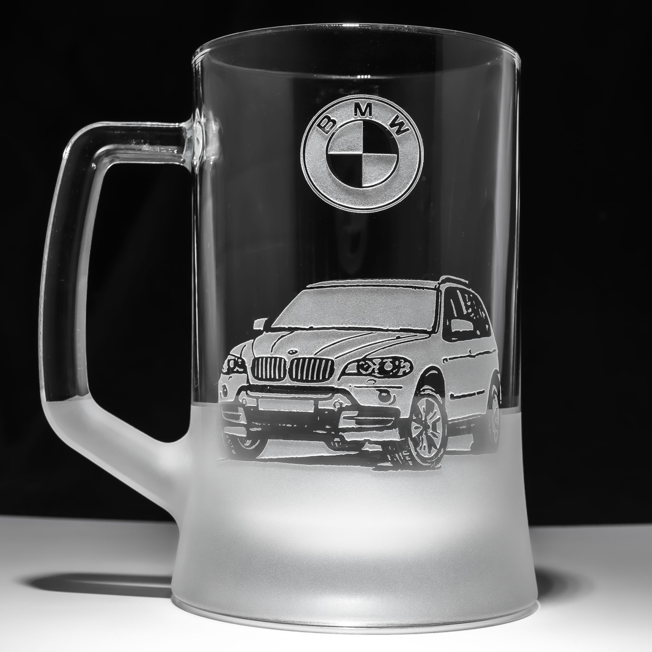 Бокал для пива з гравіюванням BMW X5 670 мл