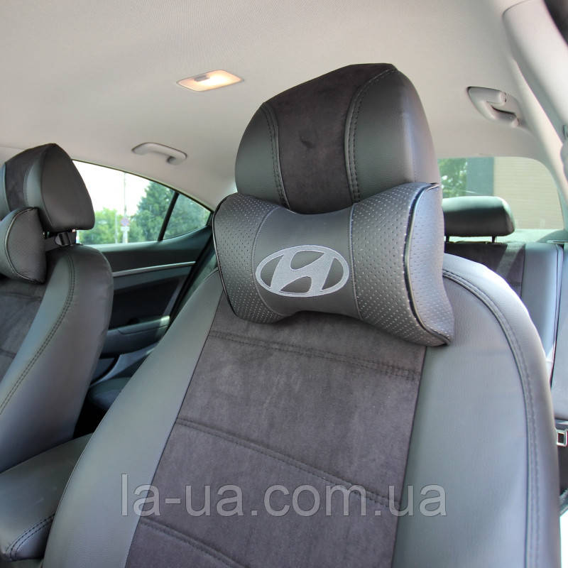 Чохли салону Hyundai Elantra 6 (AD) 2015-2019 р екошкіра+антара (авточохли для Хендай Елантра), фото 1