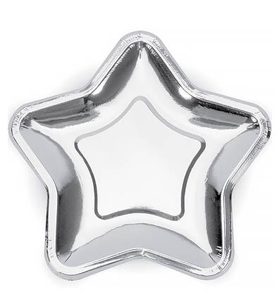 Паперові тарілки "Star" 6 шт., 23 см, Польща, фото 1