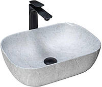 Умивальник (раковина) REA LIVIA GREY MATT накладний *