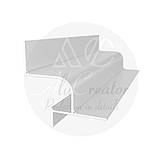 Профіль тіньового шва світлодіодний 20х40 мм, декор по RAL, фото 4