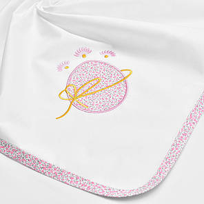 Наскатерник великодній з вишивкою Happy Easter TM IDEIA 55х55 см, фото 4