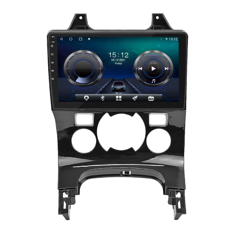 Стандартне радіо Lesko для Peugeot 3008 I рестайлінг 2013-2016 екран 9 "4/64gb 4G Wi-Fi GPS TOP, фото 1