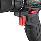 Дриль-шуруповерт акумуляторна 20, 35 Nm, 0-450/0-1500 об/хв, 2-13 мм, літій-іон, 2.0 Ач, ЗУ 2А, кейс, фото 9