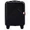 Валіза маленька на колесах Wings WN01 Ручна поклажа (S) Чорна, фото 3
