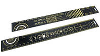 Линейка для электронщика в виде печатной платы 25см PCB Ruler (15592)