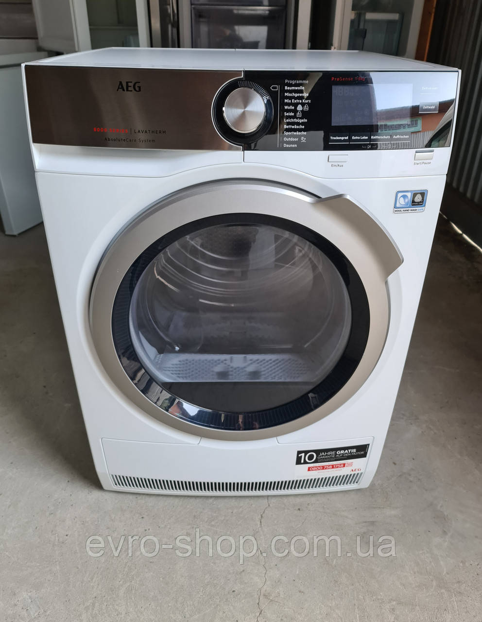 Сушка для одягу AEG 8000 Series 8 KG / T8DE86685, фото 1